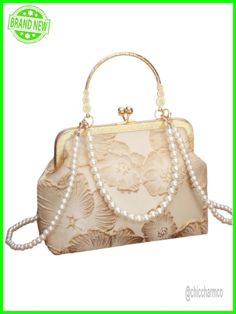 Embroidered Clutch Evening Bag 1920s Vintage Purse for Women
